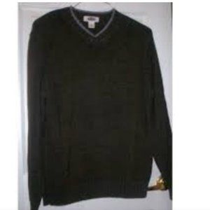 NWT rib knit v-neck sweater: Old Navy. Handsome!